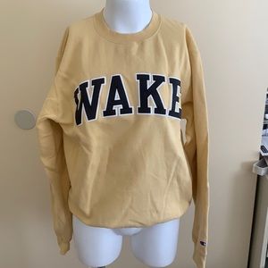 Wake Forest Champion Sweatshirt.